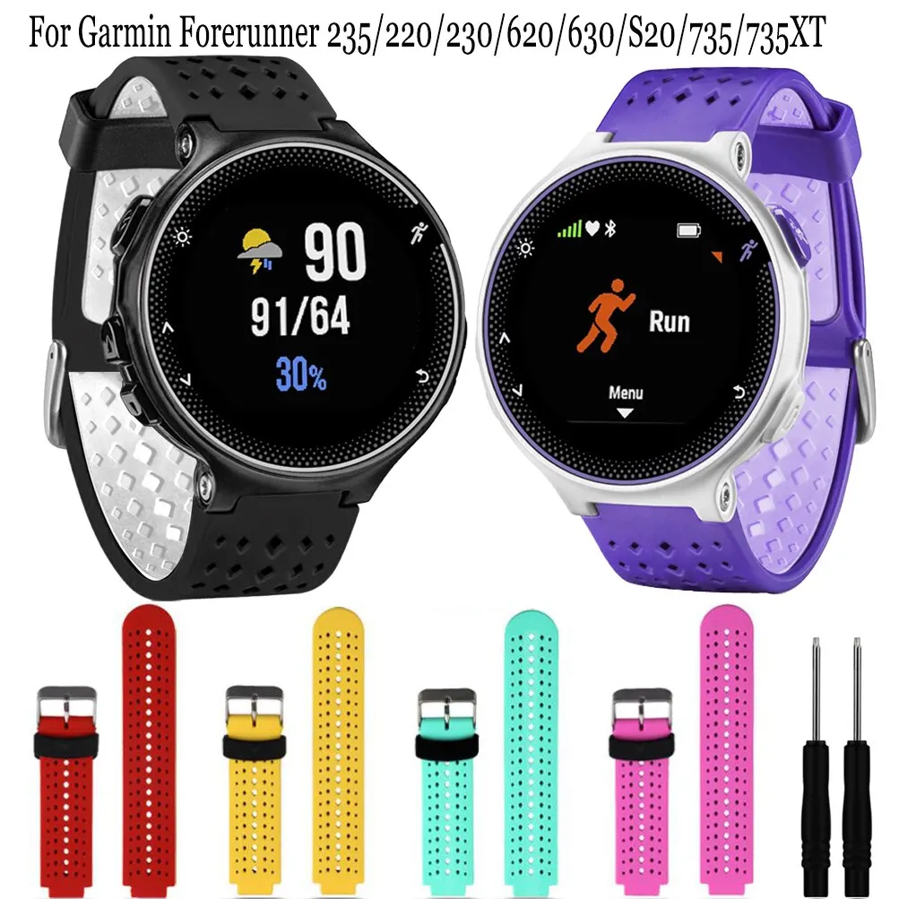 Bracciale Garmin Forerunner Garmin Nuvi Cinturino Orologio In Silicone Per Garmin Forerunner220/230 Cinturino Garmin Forerunner 235 Bracciale Silicone Garmin Forerunner