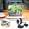 HD 13MP1080P 2K 4K Webcam PC Laptop Auto Focus Webcam Live Streaming Flexible with Microphone Live Broadcast withLight 3840x2160 4
