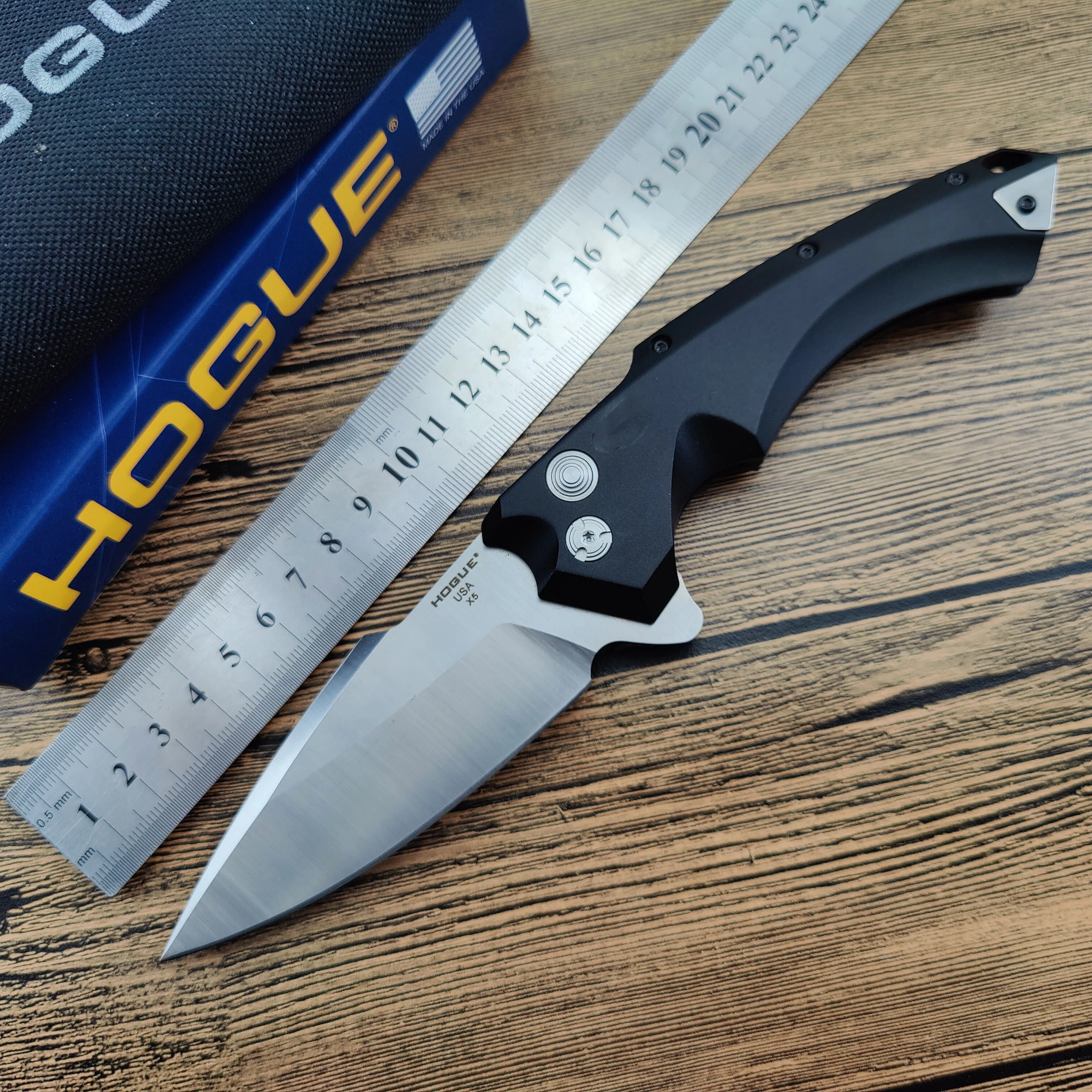 

Hog X5 Folding Knife D2 Blade aviation aluminum alloy Handle Tactical Pocket Knife Hunting Fishing EDC Survival Tool