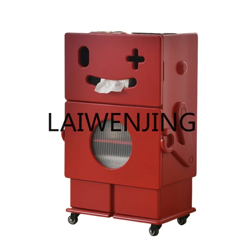 

RWJ Creative Robot Movable Cute Storage Storage Snack Cabinet