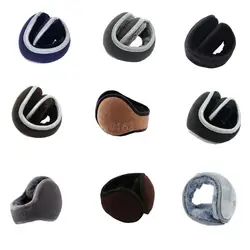 Plush Ear Warmer for Students Adult Windproof Winter Earmuff Eye-Catching Reflective Trim Decor Skiing Keep Ear Warm