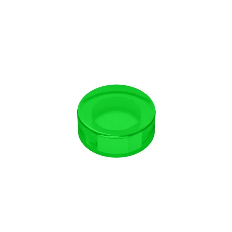 Gobricks GDS-612 Flat Tile 1x1 Round - Children's DIY Educational Building Blocks