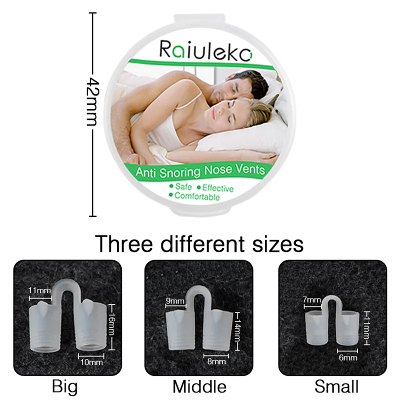 Health Anti Snore Device Comfortable Soft Silicone Stop Snoring Nose Clip Reusable Noiseless Sleep Clip Nasal Dilator Device stop snoring nose clip nasal breathing dilator stop snoring