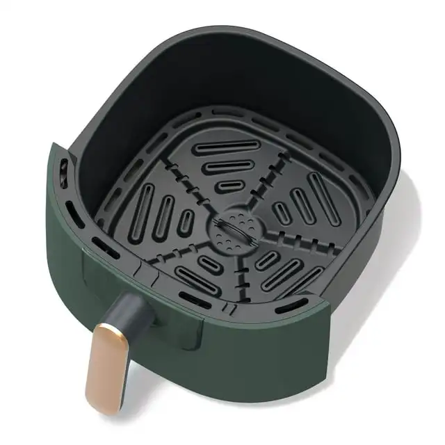 6 Qt Air Fryer with TurboCrisp Technology and Touch-Activated Display, Limited Edition Thyme Green by Drew Barrymore 6