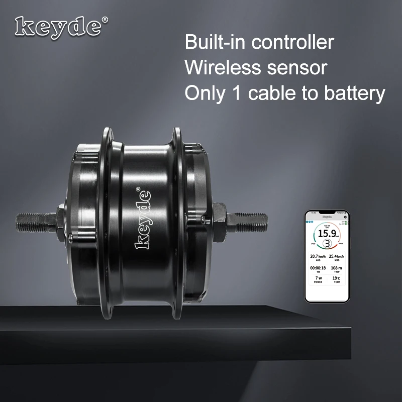 

Keyde front hub motor S110 250W 36V brushless non-gear ebike conversion kit wireless control electric bicycle kit