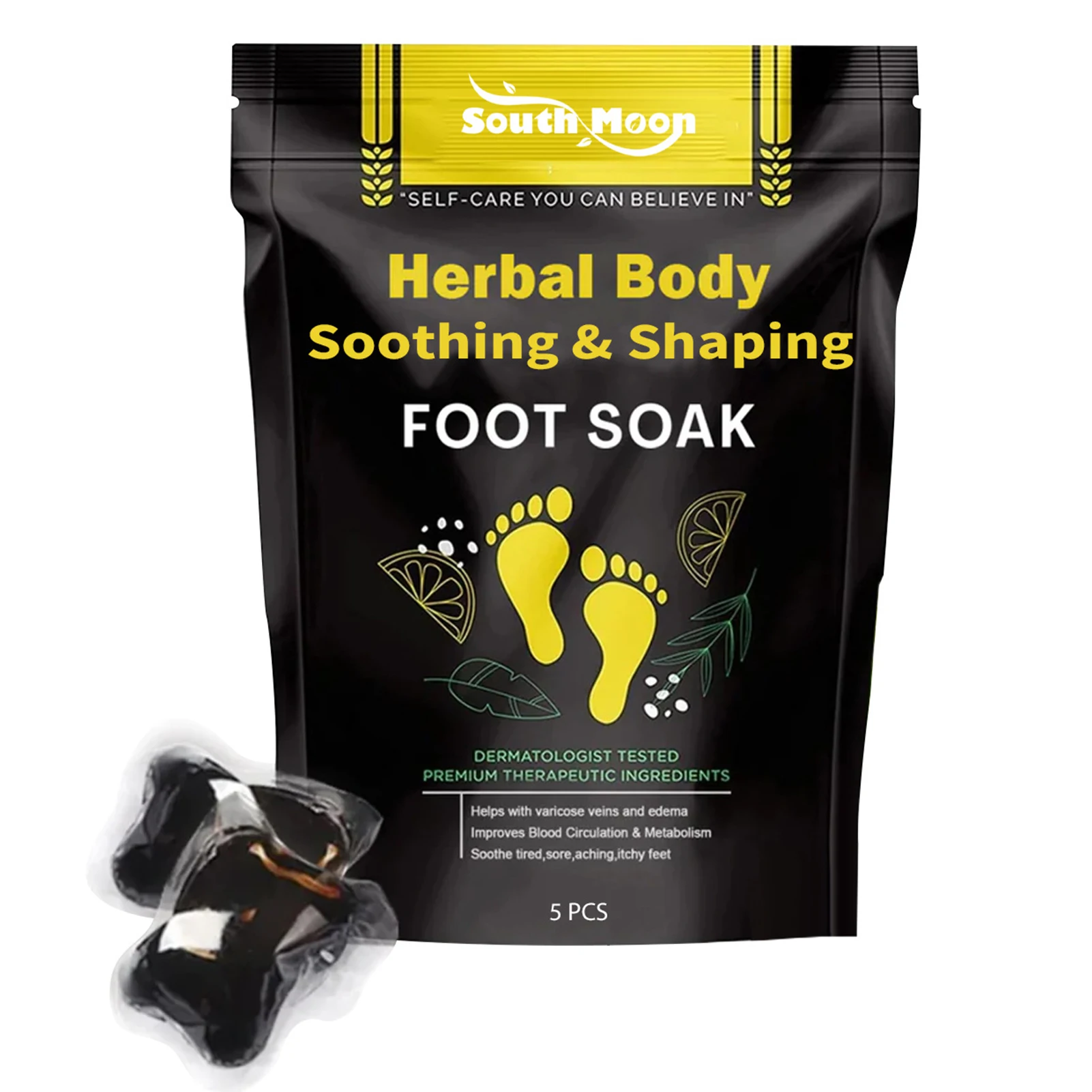 5pcs Fat Burning Foot Bath Salt 1