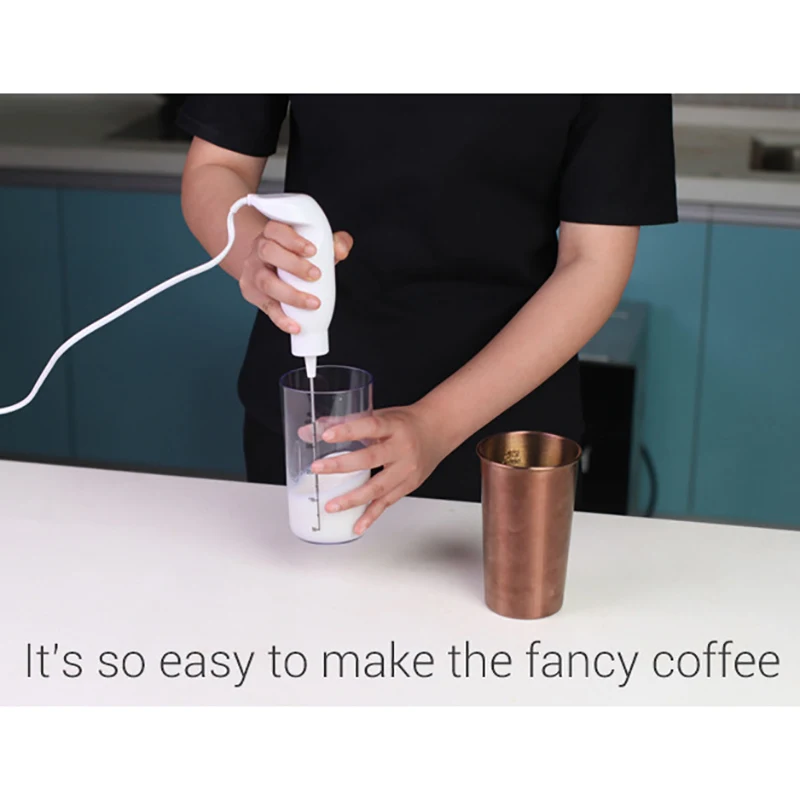 Multifunctional Electric Mini Milk Frother Portable Eggbeater Blender Food Mixing Stirrer Foamer Automatic For Coffee Milkshake