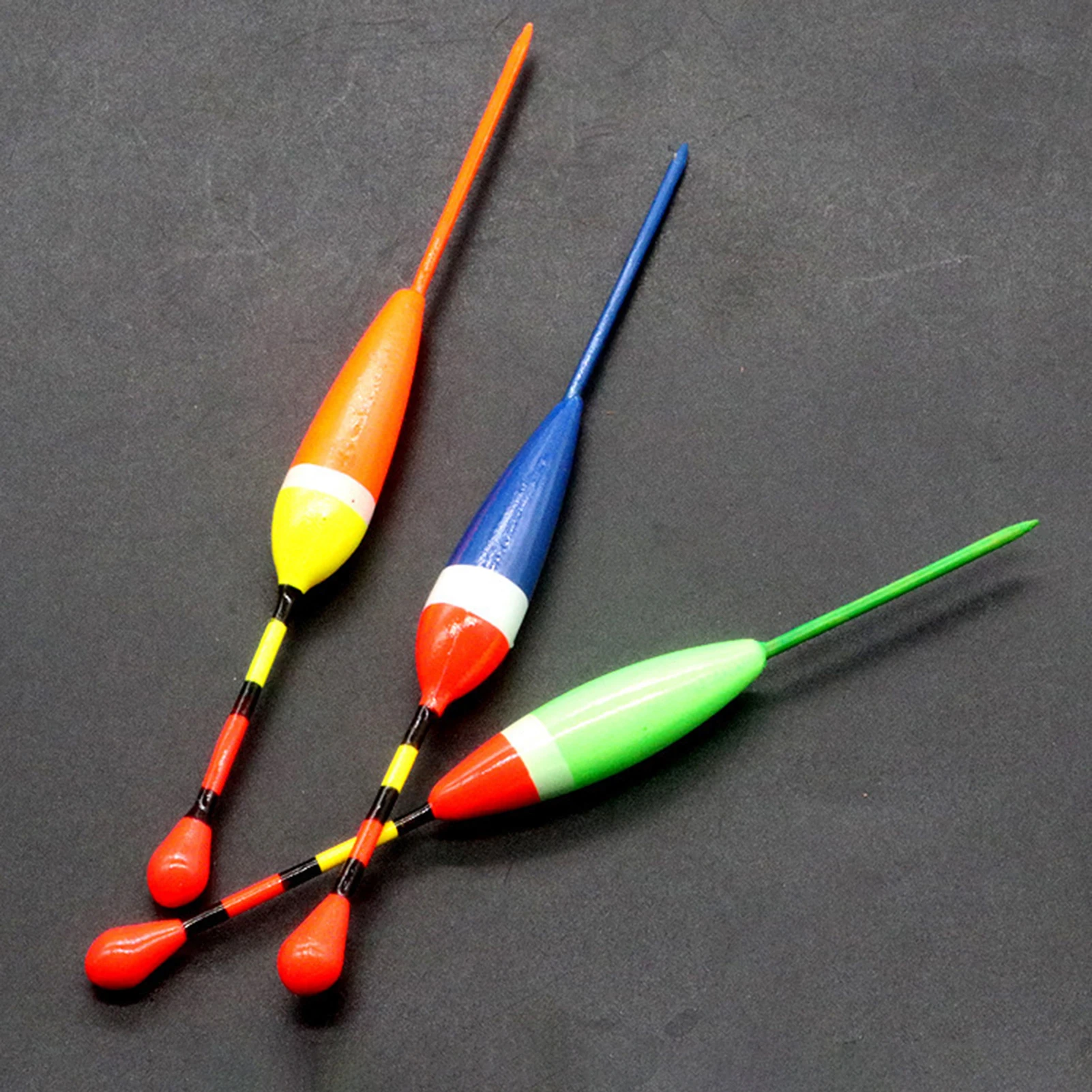 11cm Ice Fishing Floats Set Buoy Bobber Fishing Light Stick Floats