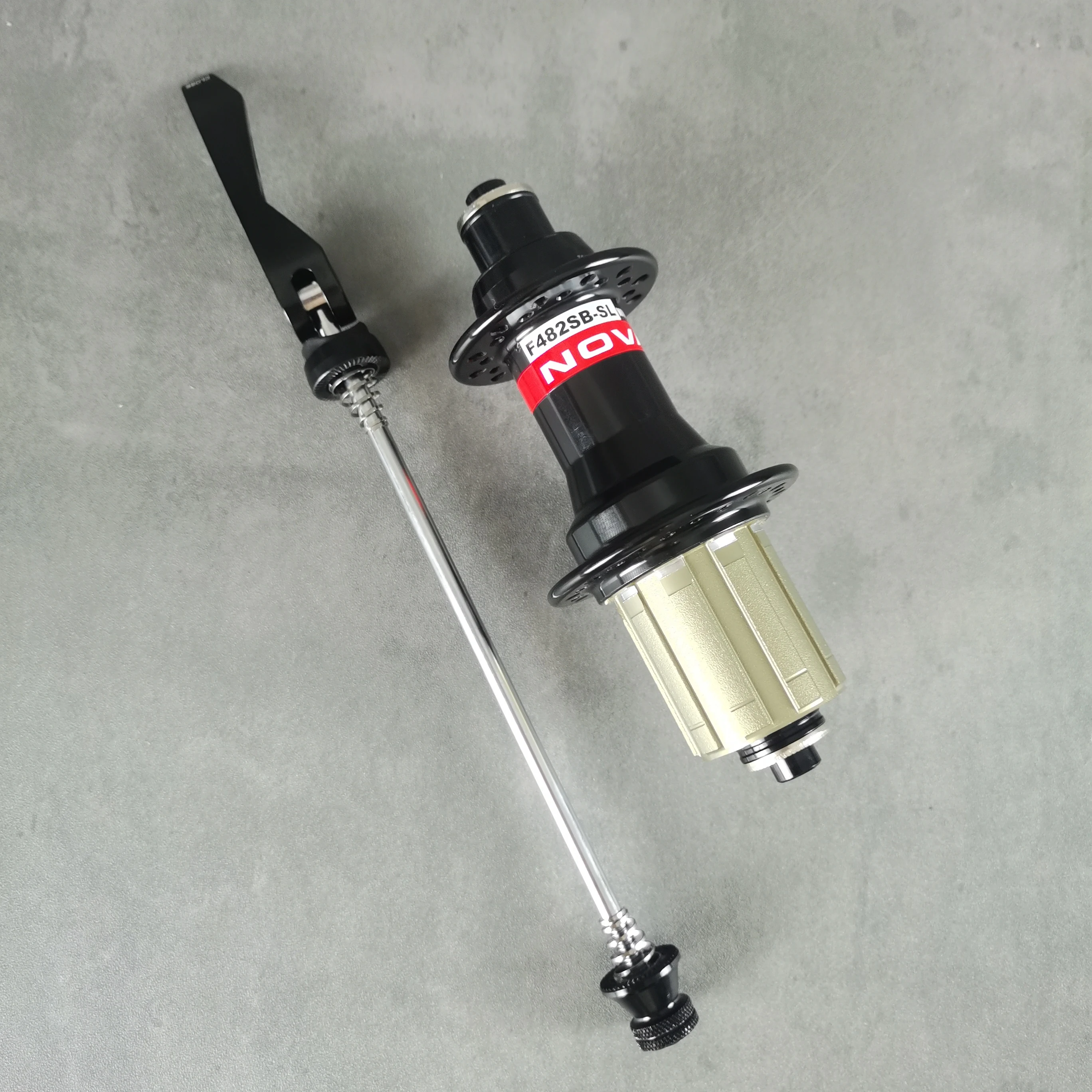 Novatec F482SB-SL road bike hubs Rear 225g black 9/10/11S 24