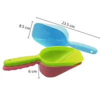 1 Pc Pet Feeding Scoop Cat Food Scoop Large Capacity Thickened Cat And Dog Food Scoop Environmentally Friendly Plastic Feeder 2