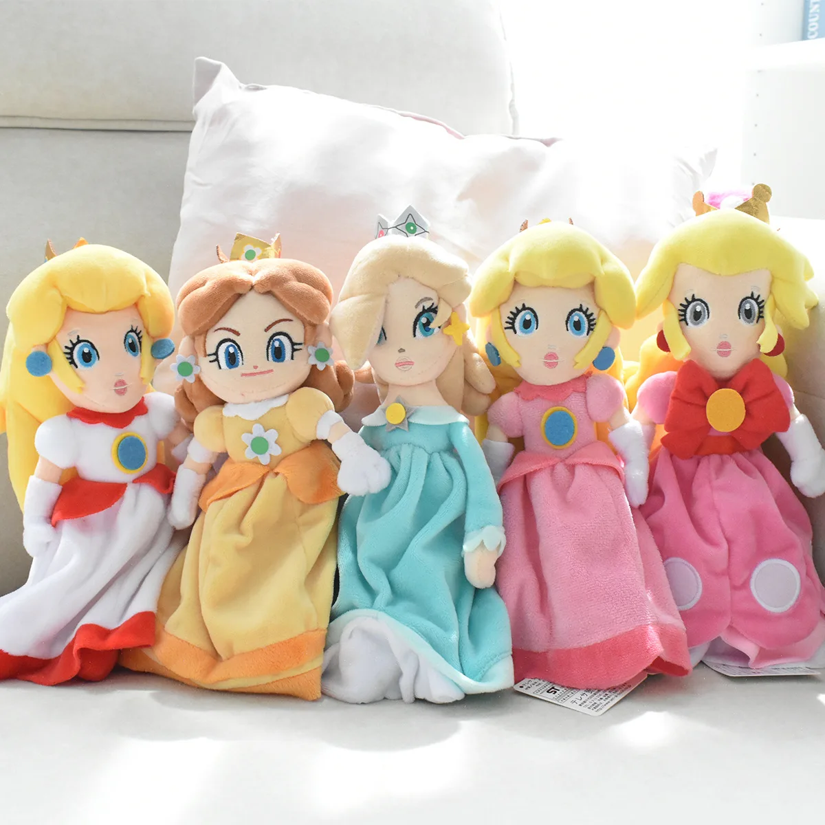 New Super Mario Plush Star Princess Peach Toad Stuffted Toys Lovely  Birthday Christmas Dolls for Kids gift - AliExpress, image size:1200x1200