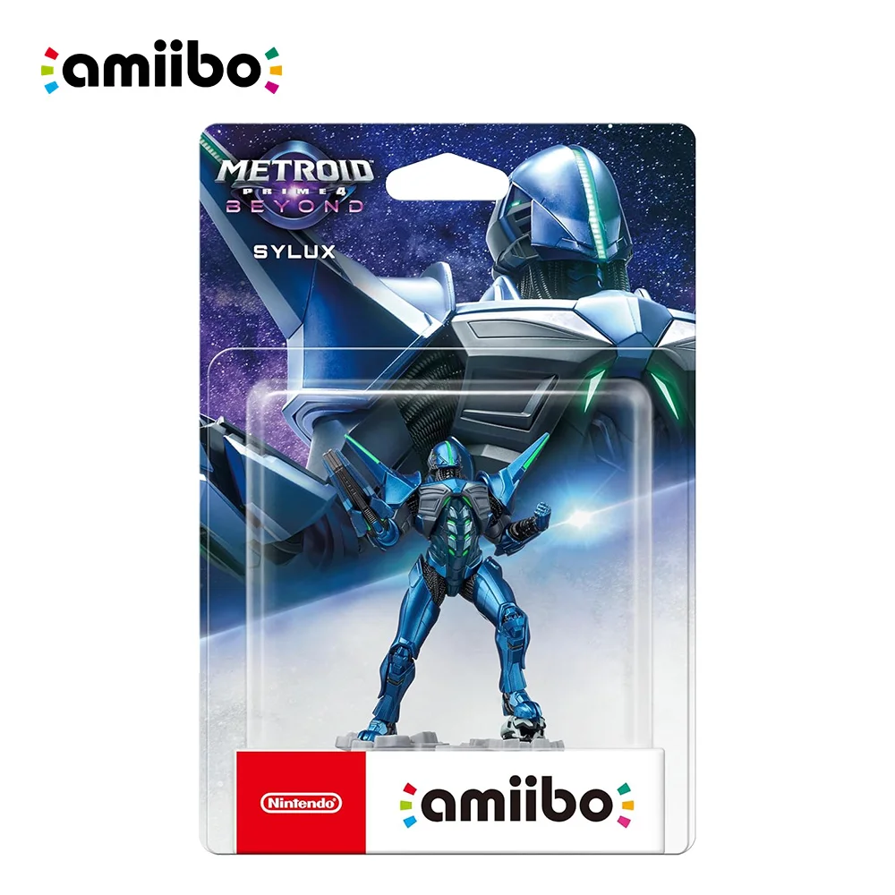 Nintendo Switch Amiibo Figure - Sylux/Samus/Samus Viole - Metroid