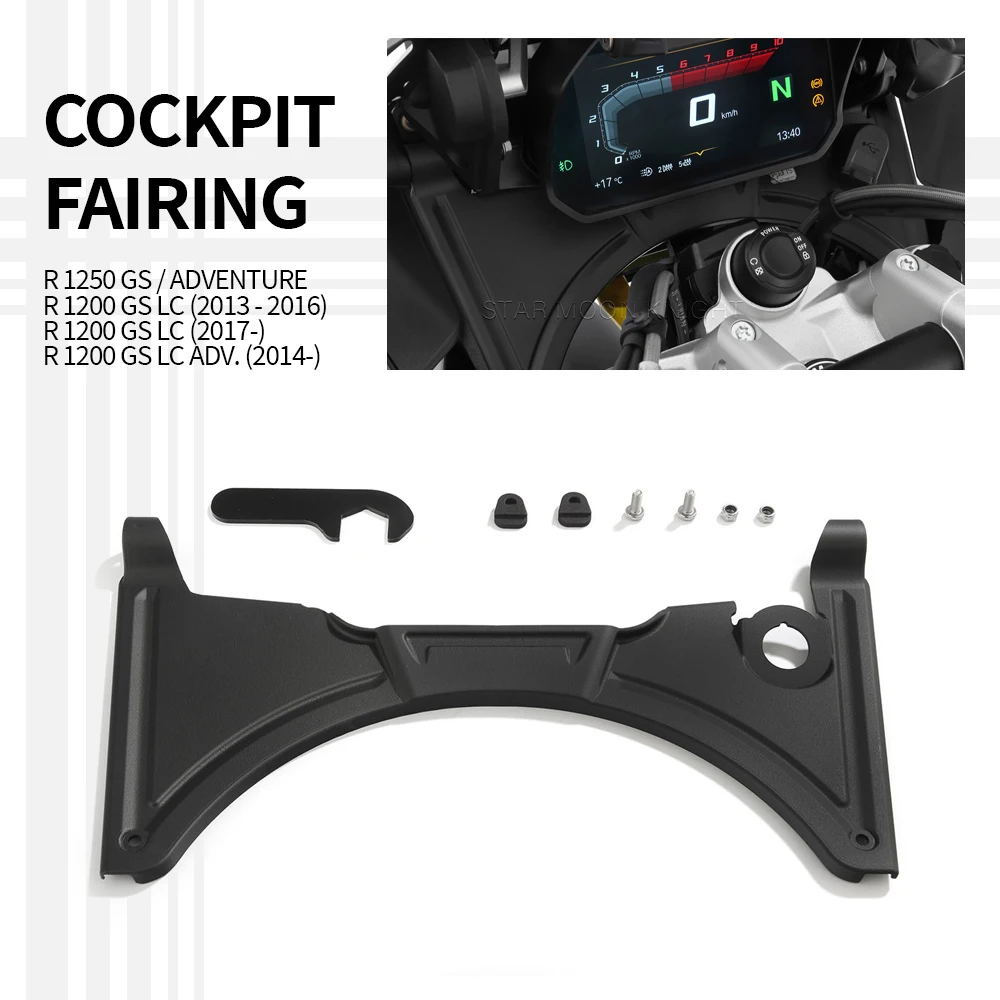 

For BMW R1250GS Adventure R 1250 GS R1200GS LC 2013- Motorcycle Accessories Cockpit Fairing Forkshield Updraft Deflector
