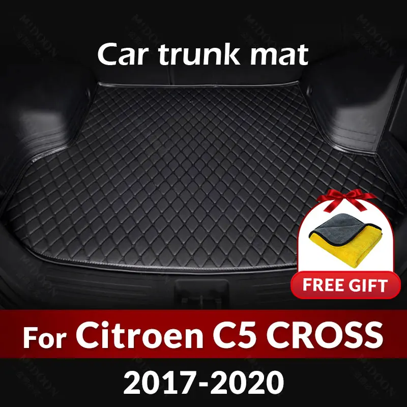 Funda De Maletero Para Mercedes Clase C (C180, C200, C220d, C300) - Material De Cuero Sintético Impermeable, Antideslizante, Fácil De Limpiar