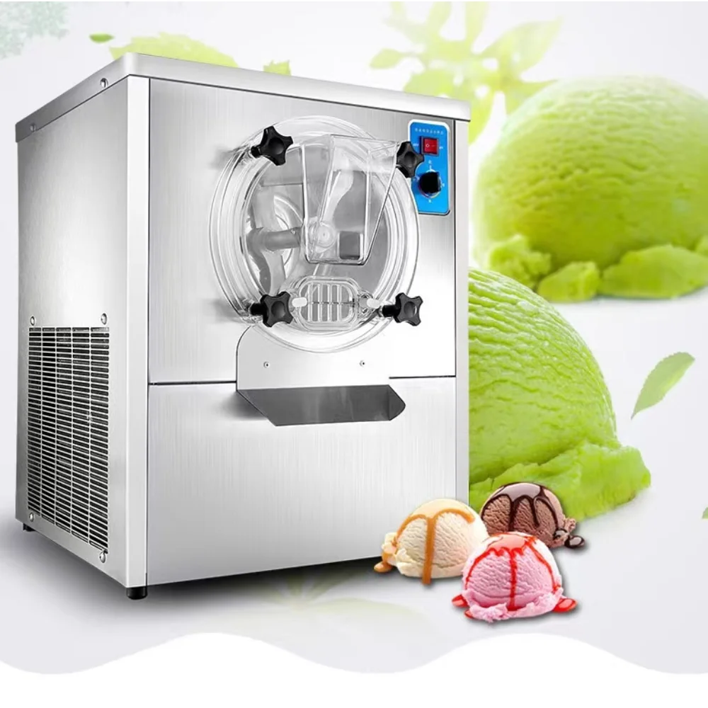 

Commercia batch Freezer stainless steell Table Top/Vertical italian sundae gelato hard serve ice cream making machine