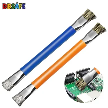 Spazzola sicura Spazzola per pulizia PCB della scheda madre antistatica per kit di strumenti di riparazione per telefoni cellulari Comodità a doppia testa
