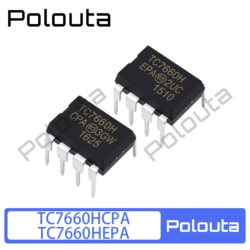 

2 шт. TC7660HCPA TC7660HEPA TC7660H DIP-8 микросхема Polouta