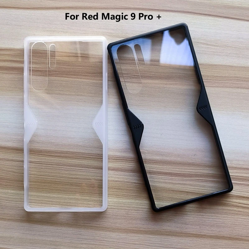 Per Red Magic 9 Pro Case Cover Posteriore Trasparente Per Nubia Redmagic 9 Pro Plus Shell Blindato Antiurto Trasparente Antiurto Paraurti