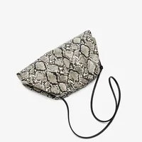 Sacs à main plissés serpentin pour femmes, pochette, sac à bandoulière, motif serpent, sac de luxe de créateur 5