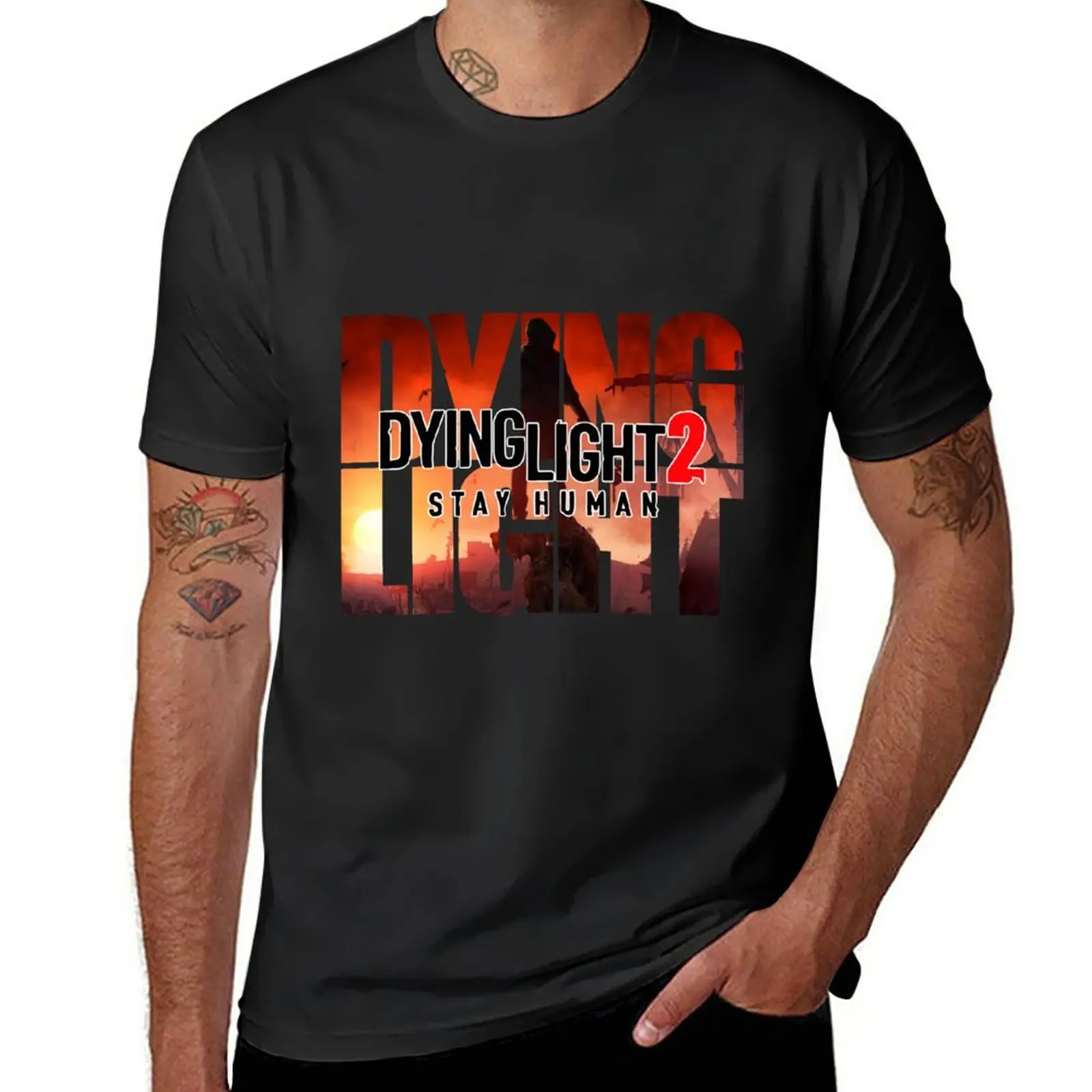 New Dying Light 2 - Stay Human T-Shirt Sweat Shirt Magliette Personalizzate Felpe T Shirt Da Uomo