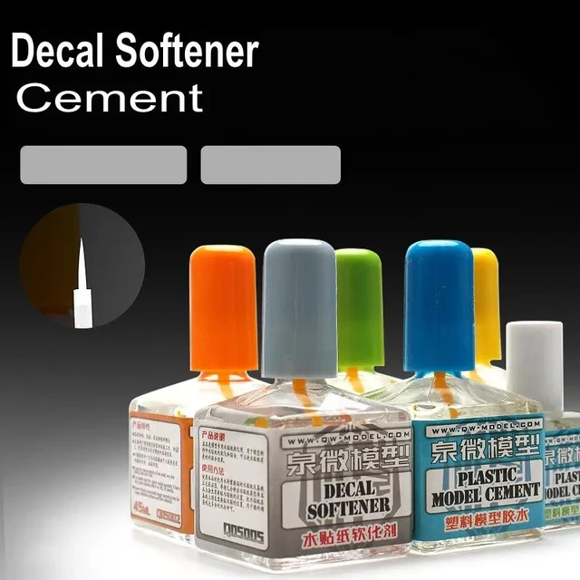 Plastic model cement