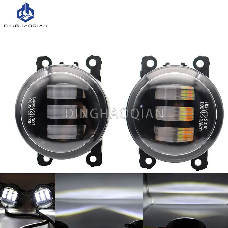 For 06-12 Suzuki Grand Vitara Clear LED Fog Light Bumper Lamp Left+Right w/ Bulbs | UK