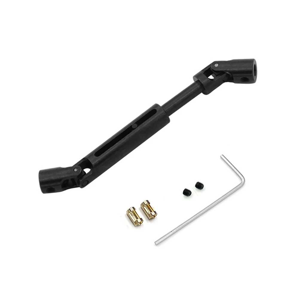 MN78 MN-78 MN82 LC79 1/12 RC 자동차 업그레이드 부품 액세서리 용 3Mm 4Mm 샤프트 슬리브가있는 금속 드라이브 샤프트 CVD 드라이브 샤프트