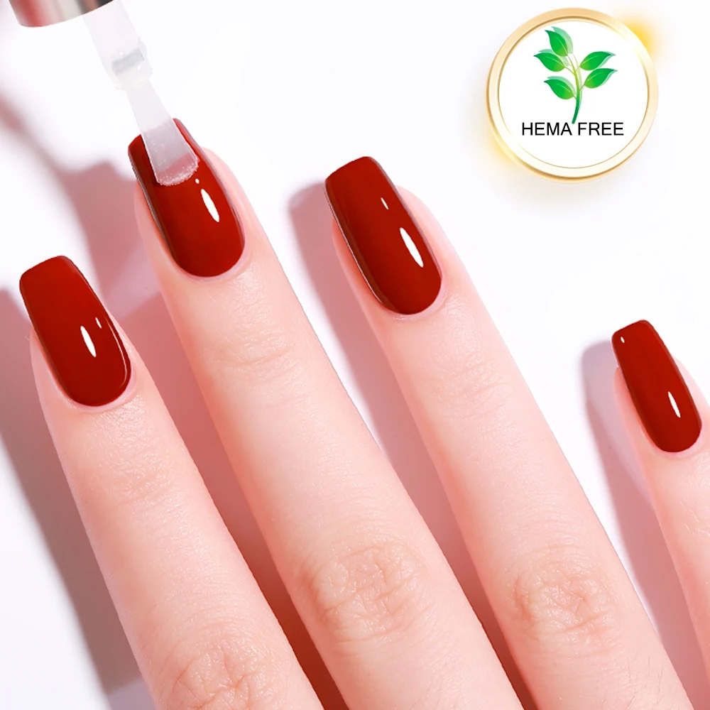 Nail Art Set KODIES GEL 2 PCS/Set Gel Nail Polish Base Coat Top Coat Kit