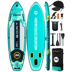 Myboat 스탠드업 패들 보드, 엑스트라 와이드 성인 스탠딩 스타일, 수중 낚시, 액세서리 포함, SUP 2024, 10'6'x35'x6'', 신제품