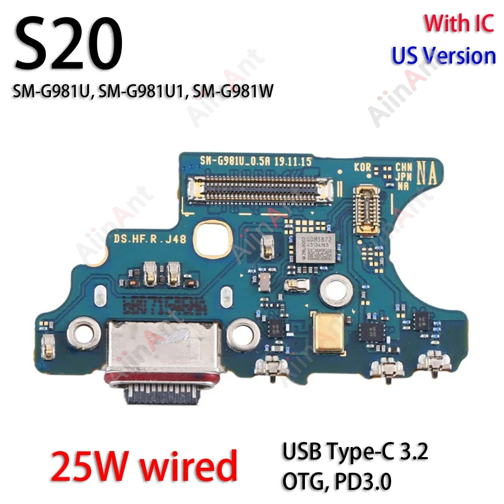 Enhanced USB Board Dock Charger Connector Port Flex Cable for Samsung Galaxy Smartphones