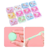 W89C 12 Pieces/Set Drawing Erasers Kneaded Erasers Soft Moldable Eraser Artist Erasers Office School Supplies for Painting 6