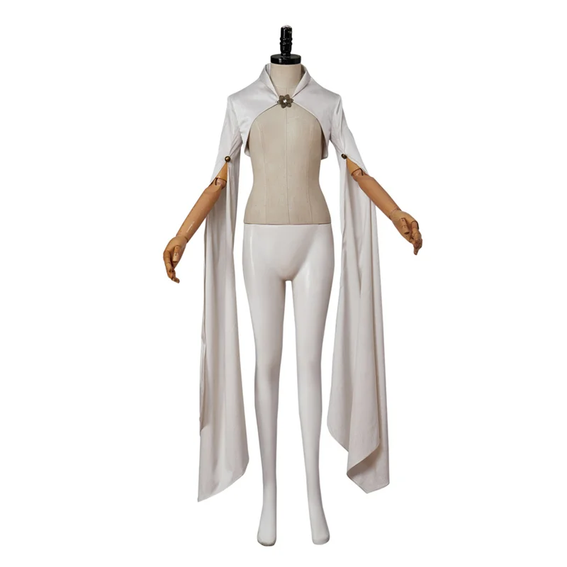 Medieval Bolero Women Steampunk Jacket  Victorian Retro Gothic White Cloak   Long Sleeve Mini Coat