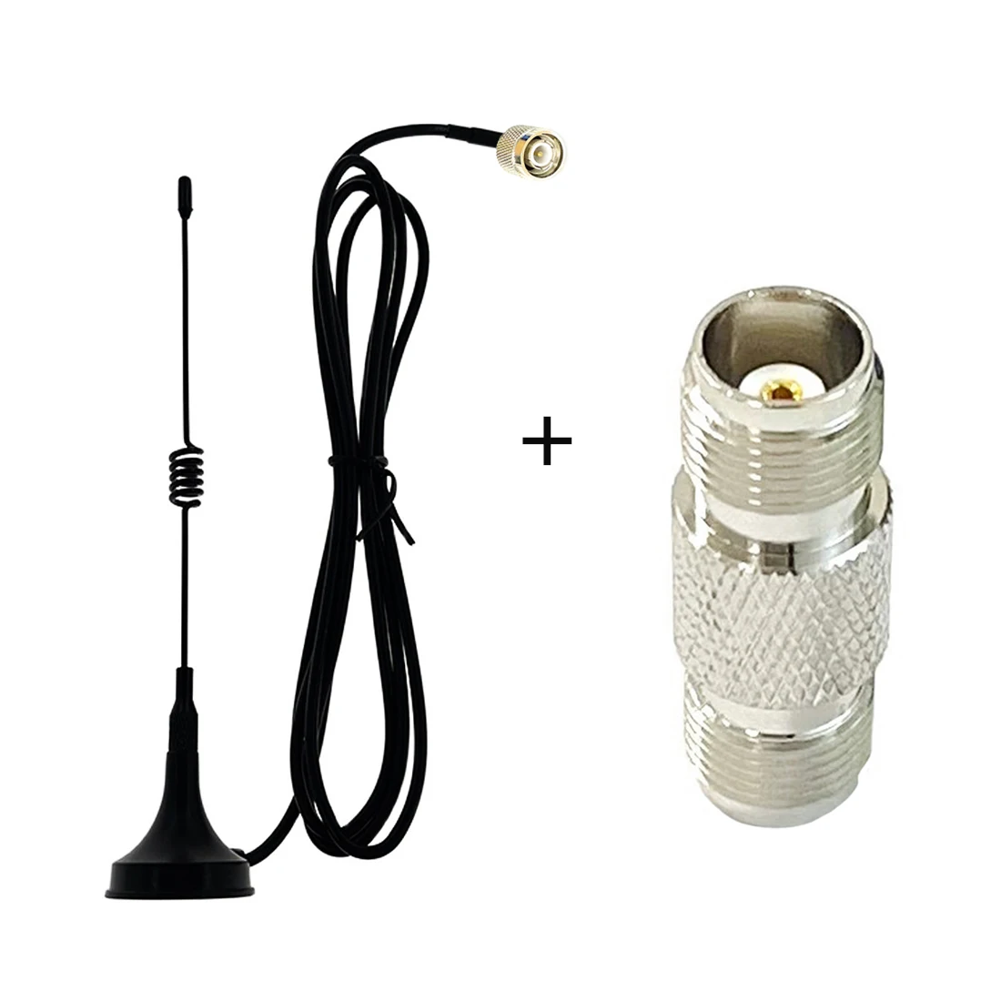 2.4ghz 3dbi Wifi Antenna With Base Extension Cable 1.5m Tnc