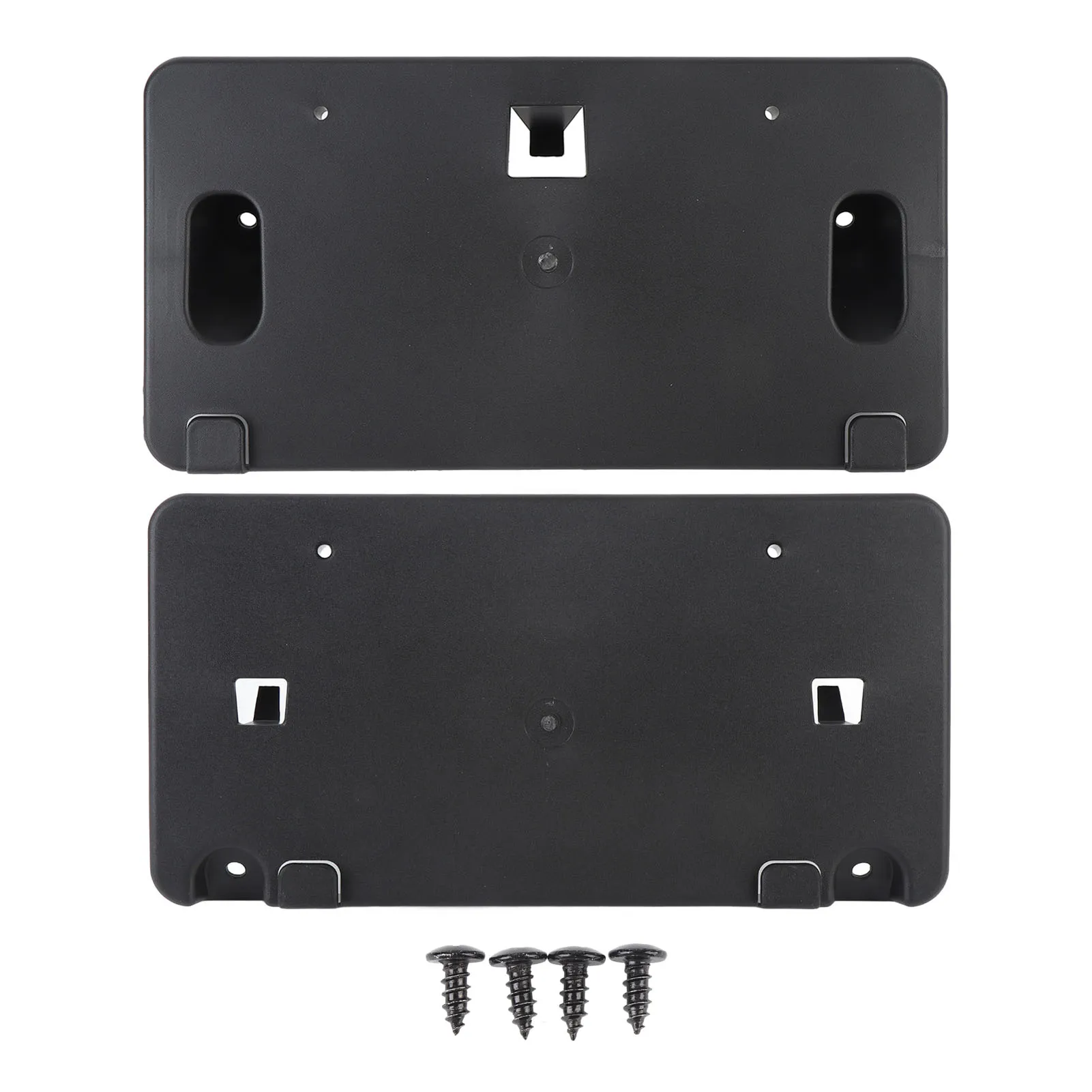 Front Bumper License Plate Frame ABS Plastic Sturdy License Plate Mounting Bracket with Screws for  2021 To 2024 2 4 Door