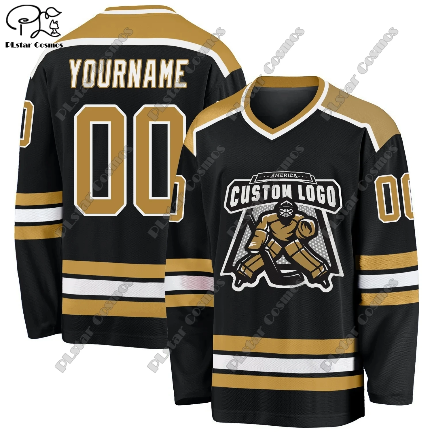 Personalized NHL Boston Bruins All Over Print 3D Hoodie Military