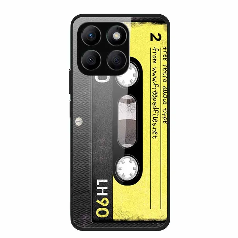 Enhanced Tempered Glass Protective Phone Case with Soft Bumper Design