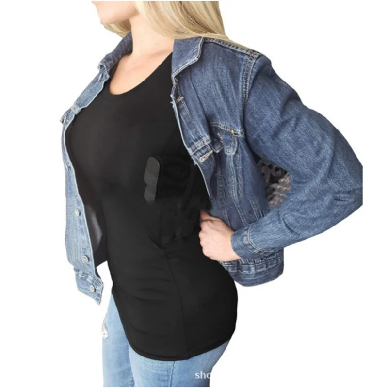 Concealed Carry T-shirt Holster  Concealed Carry Shirt Women - T-shirt  Clothes Short - Aliexpress