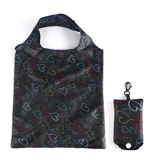 Eco-Friendly Foldable Shopping Tote Bag - Large-Capacity, Fashionable & Convenient