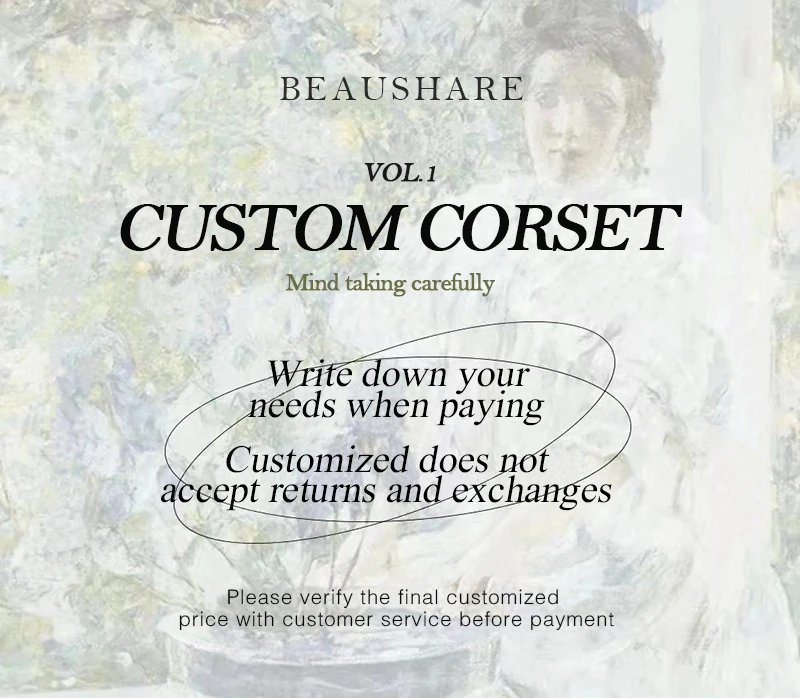 custom corset