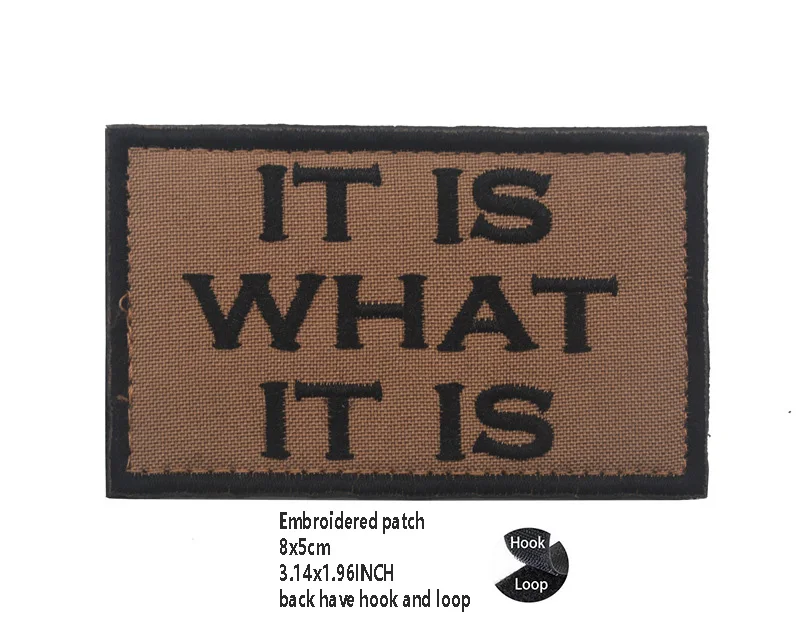 Embroidered LIVESTOCK AGENT Magic Badge Patch with Personality and Morale Appeal