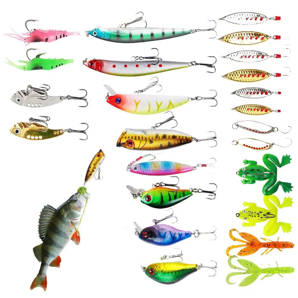 Description Picture 5 of itemFishing Tackle Advent Calendar Fishing Lures Set Fishing Gear Countdown Calendar Adults Kids Men Women Christmas Fish Bait Gifts