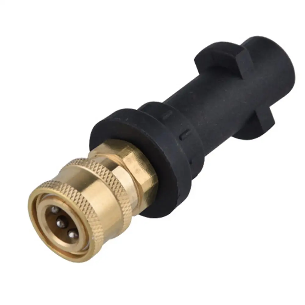 

Adaptor High Pressure Washer Nozzle 1/4 Inch Accessory Adapter Replacement For Karcher K Series Quick Connector