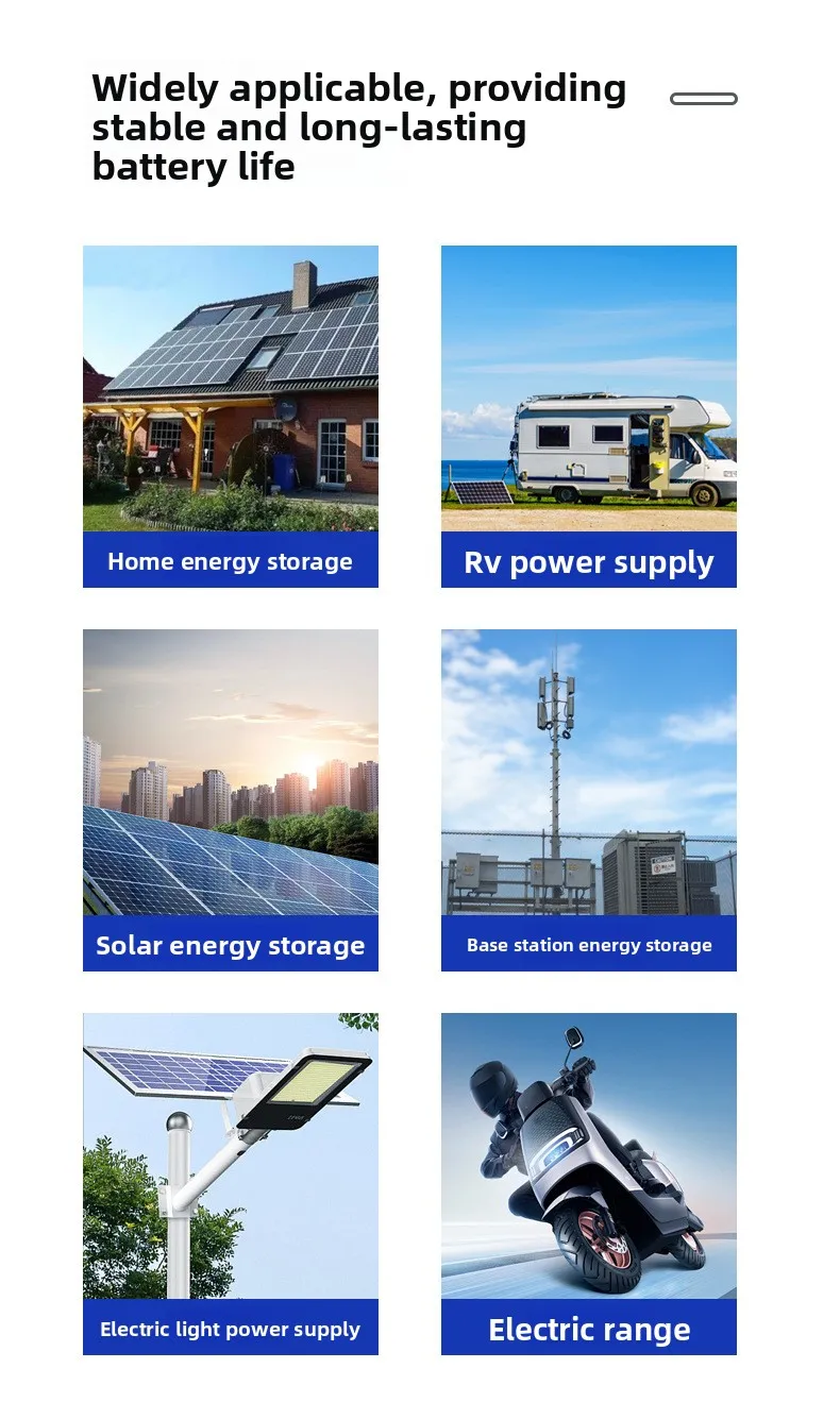 12V 20Ah LiFePO4 Deep Cycle Solar Battery Energy Storage Battery for RV Off-Grid