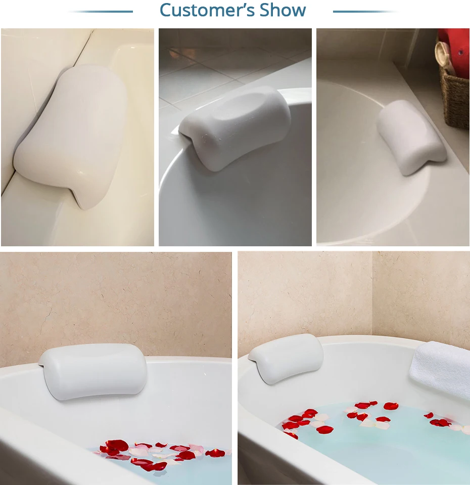 Oreiller De Bain - Coussin De Baignoire - Tous Ergo