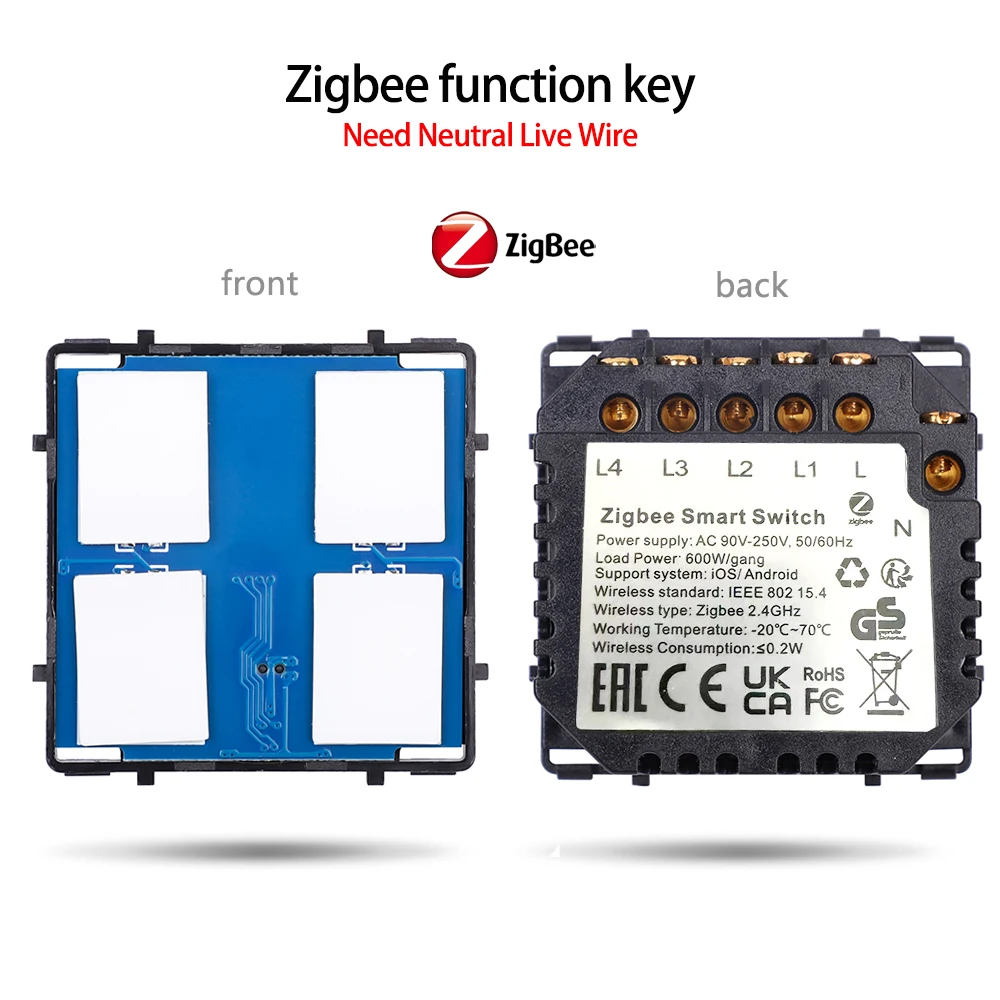 4gang zigbee 600W