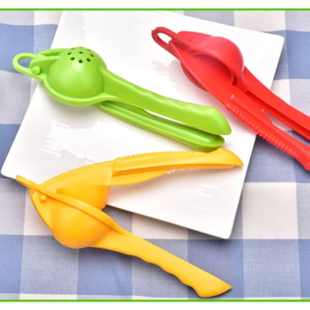 Plastic Lemon Lime Squeezer,Handily Manual Citrus Press Juicer,Hand Press Juicier Fresh Fruit Tool Kitchen Tools