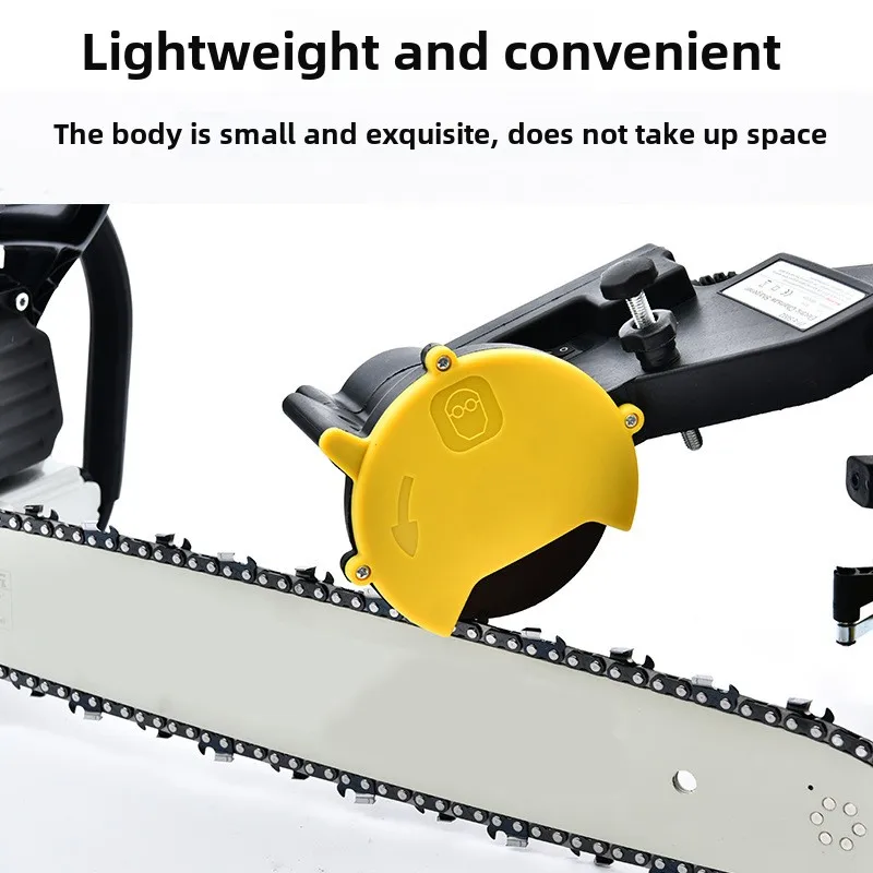 Rechargeable Automatic Chain Saw Sharpener, 12V Mini Knife Sharpener, Chain Saw Sharpener for