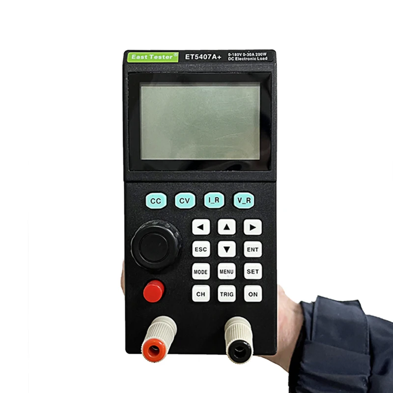 

200W Digital Programmable DC Electronic Load Meter 1mV/1mA Professional Battery Tester for Short CC,CV,CR,CP Basic Measure Alarm