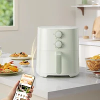 SUPOR 220V Air Fryer Household 4.2L Without Turning Multifunctional Electric Fryer Double Knob Oven French Fries Oil-Free Fryer 2