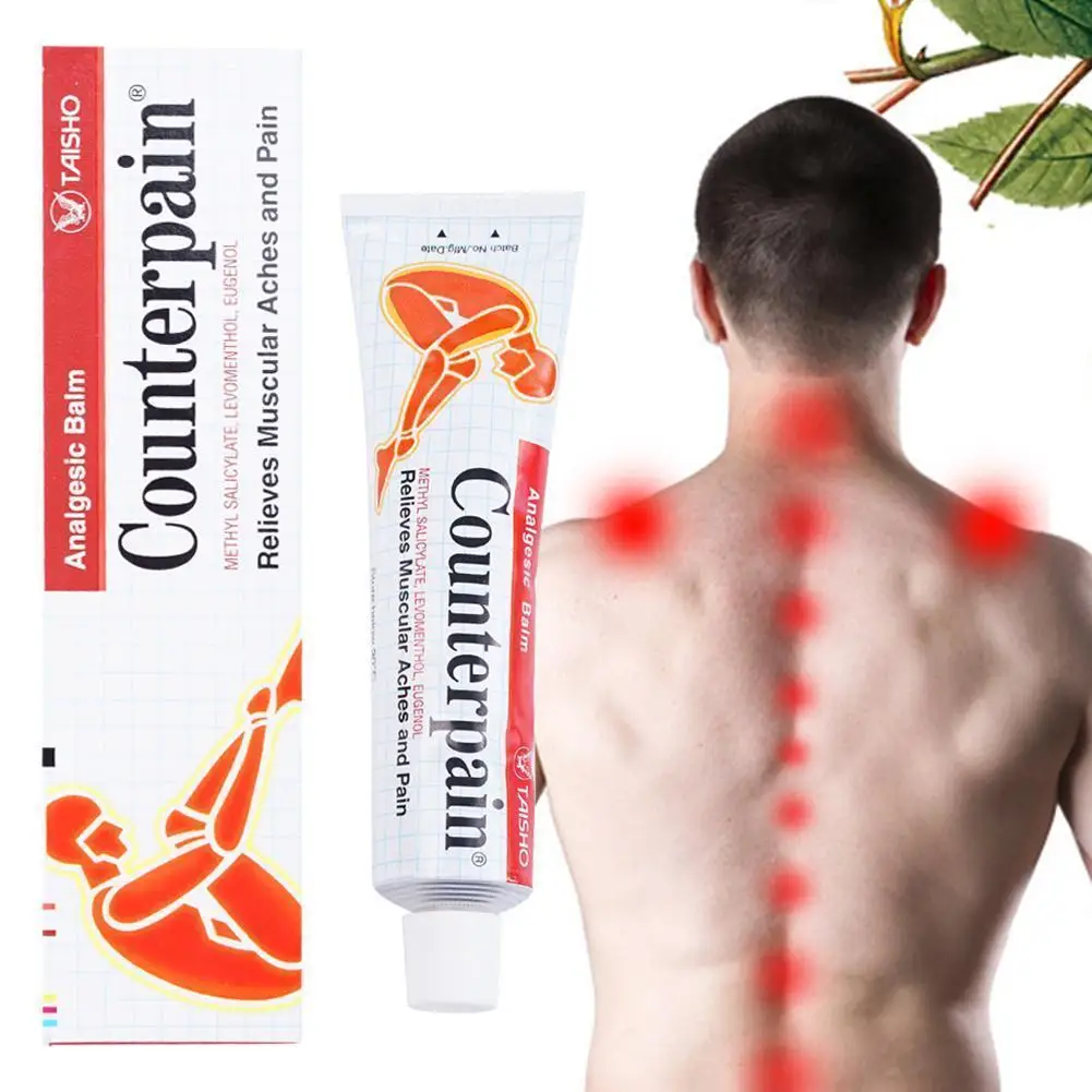 

120g Counterpain Thailand Analgesic Balm Relieves Muscle Aches And Pain Relieve Pain Balm Rheumatoid Arthritis Ointment